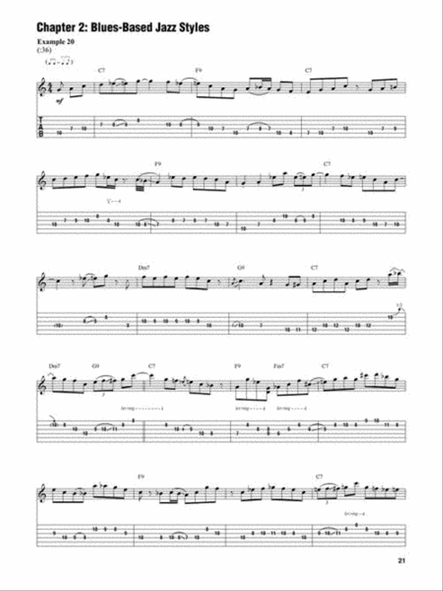 Duke Robillard – Uptown Blues, Jazz Rock & Swing Guitar Electric Guitar scores gallery preview page 5