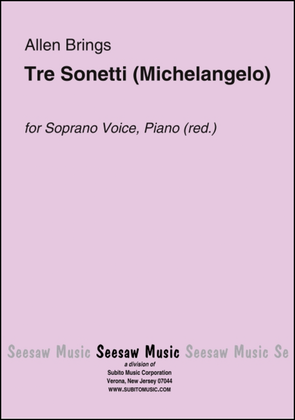 Tre Sonetti(Michelangelo)