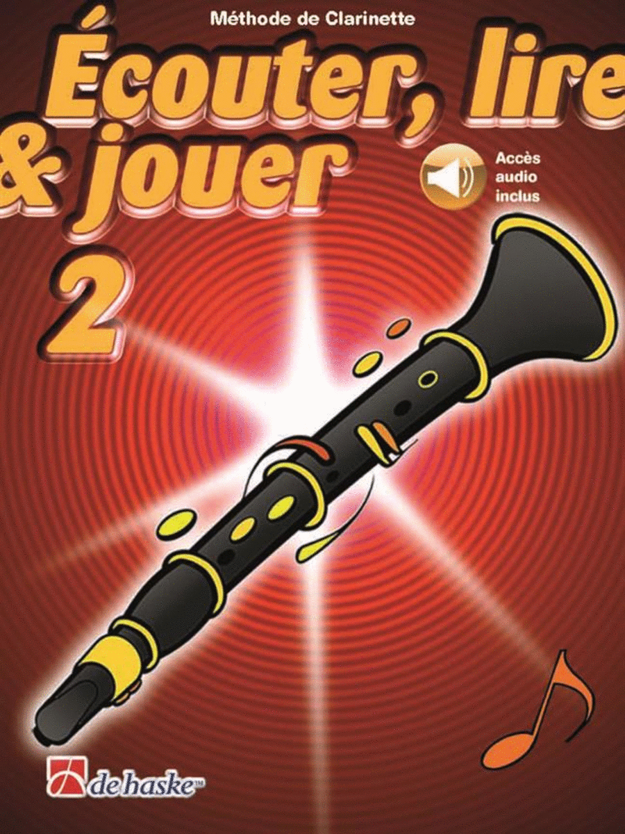 Ecouter, lire & jouer 2 - Clarinette Clarinet Solo scores gallery preview page 1