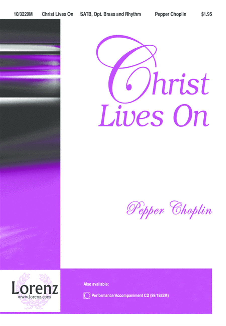 Christ Lives On 4-Part scores gallery preview page 1