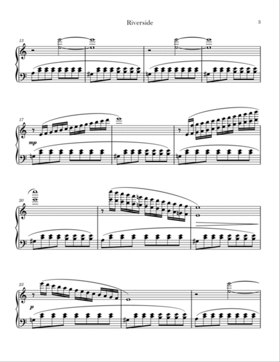 Emergence: Set 1 Piano Solo scores gallery preview page 3