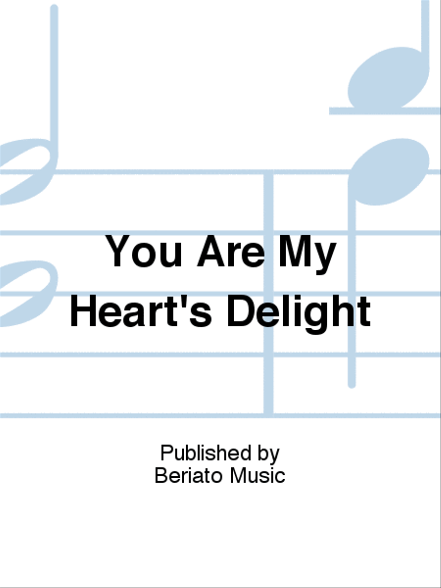 You Are My Heart's Delight Piano, Vocal, Guitar scores gallery preview page 1