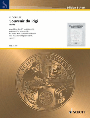 Book cover for Souvenir du Rigi