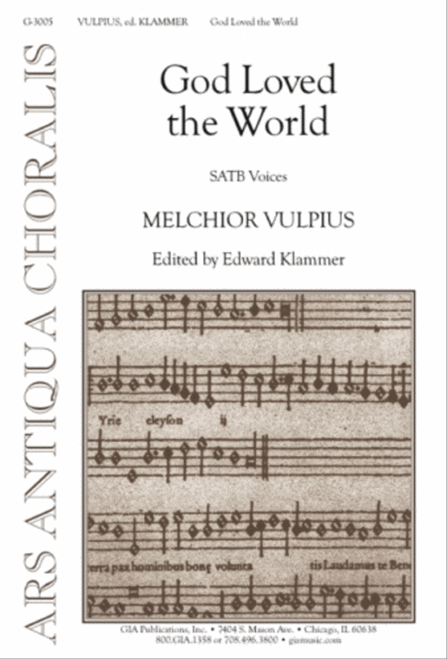 God Loved the World God Loved the World 4-Part scores gallery preview page 1