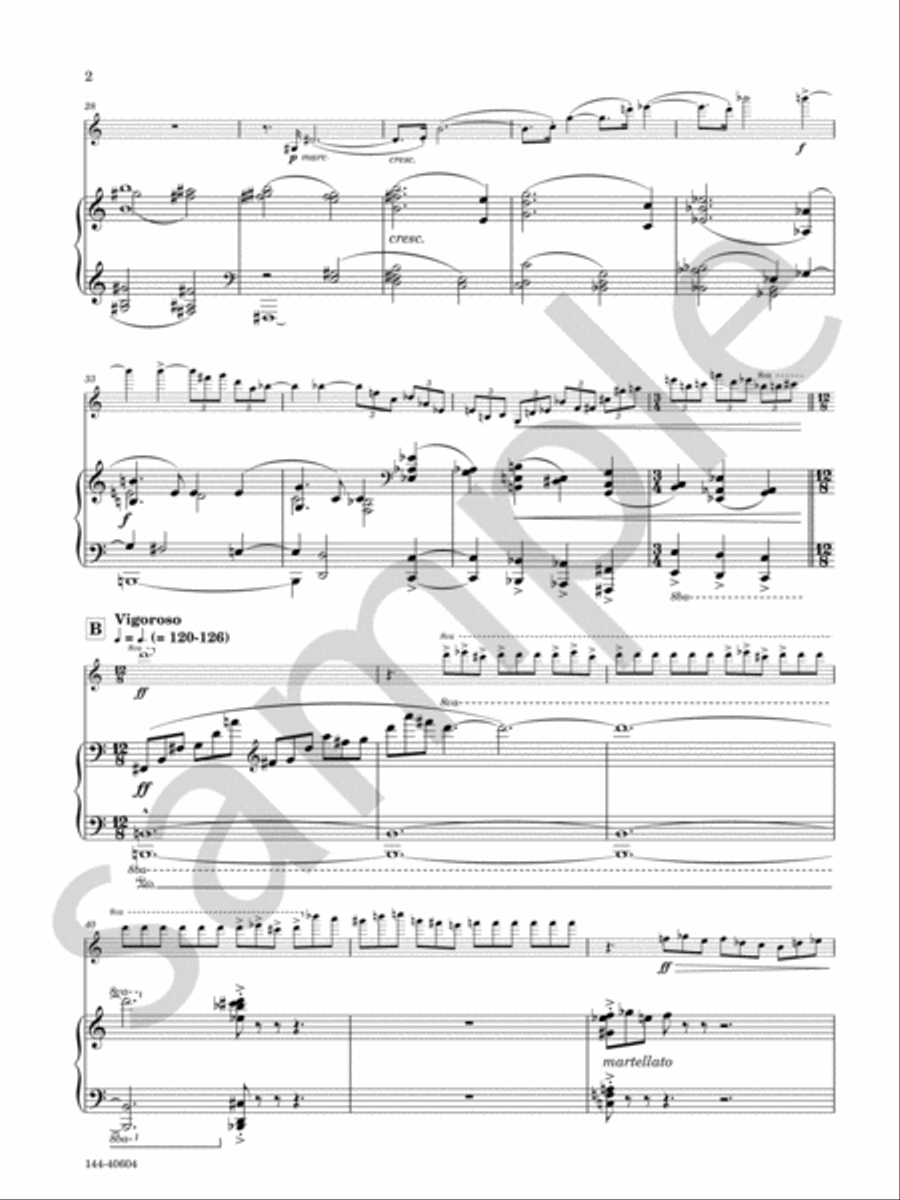 Sonata Sonata Chamber Music scores gallery preview page 4