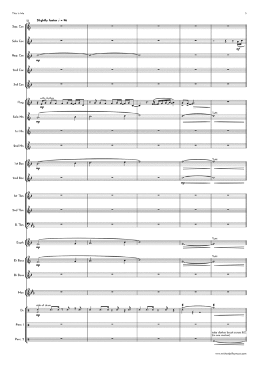 This Is Me Brass Band scores gallery preview page 4
