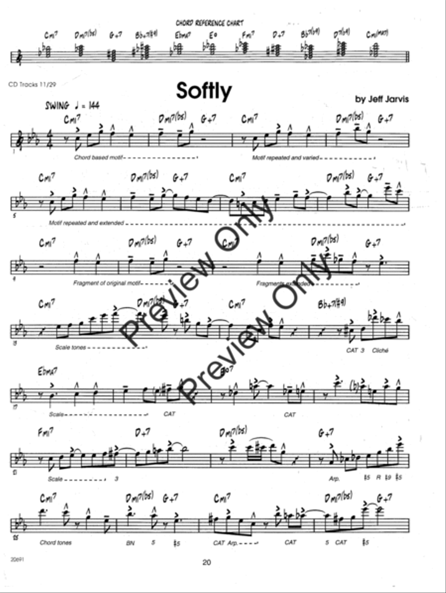Effective Etudes For Jazz - Flute - Book with MP3 Downloads Jazz Ensemble scores gallery preview page 21
