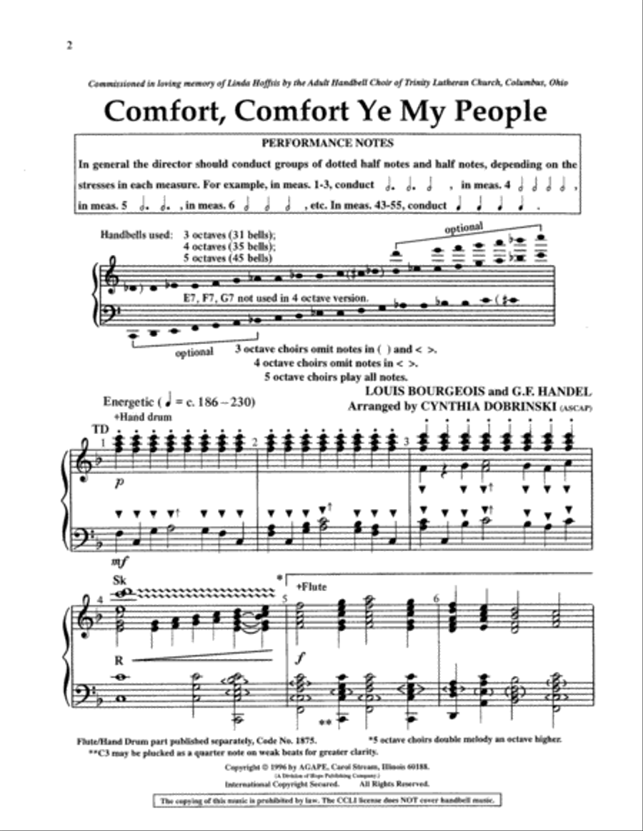 Comfort, Comfort, Ye My People