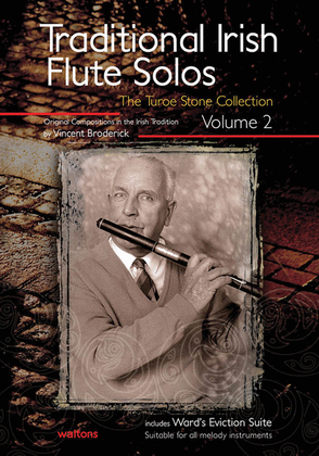 Book cover for Traditional Irish Flute Solos - Volume 2