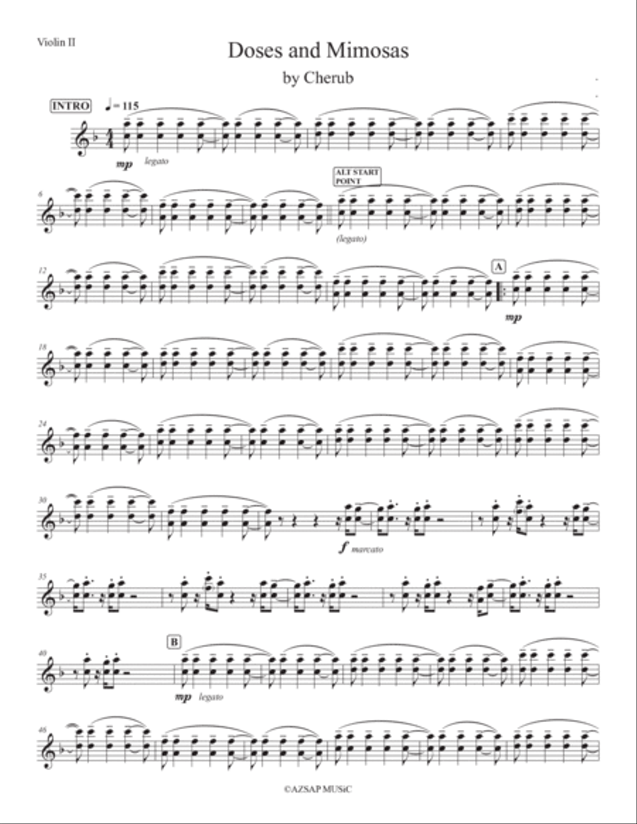 Doses & Mimosas String Trio scores gallery preview page 4