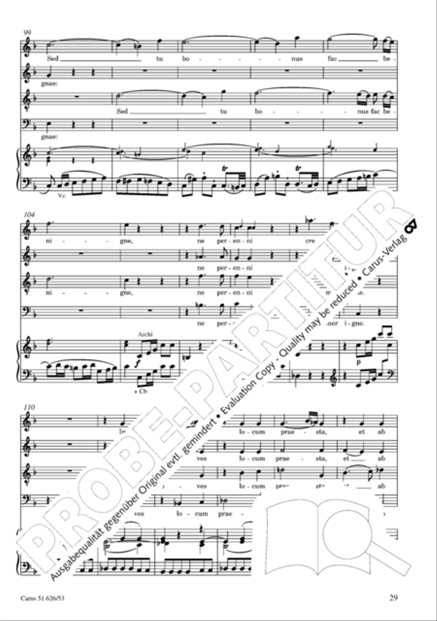 Requiem 4-Part scores gallery preview page 36