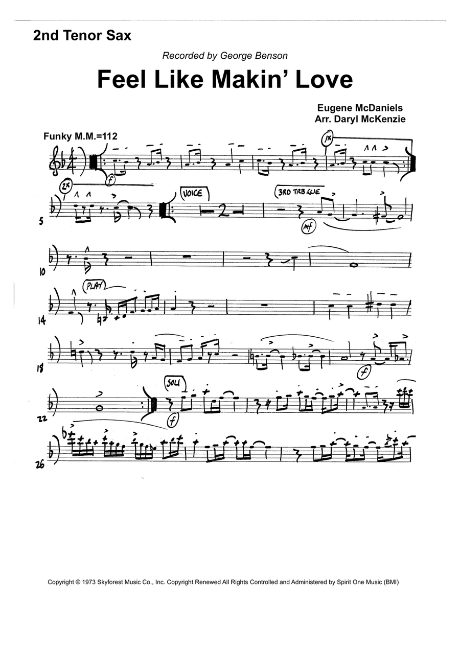Feel Like Makin' Love Jazz Ensemble scores gallery preview page 5