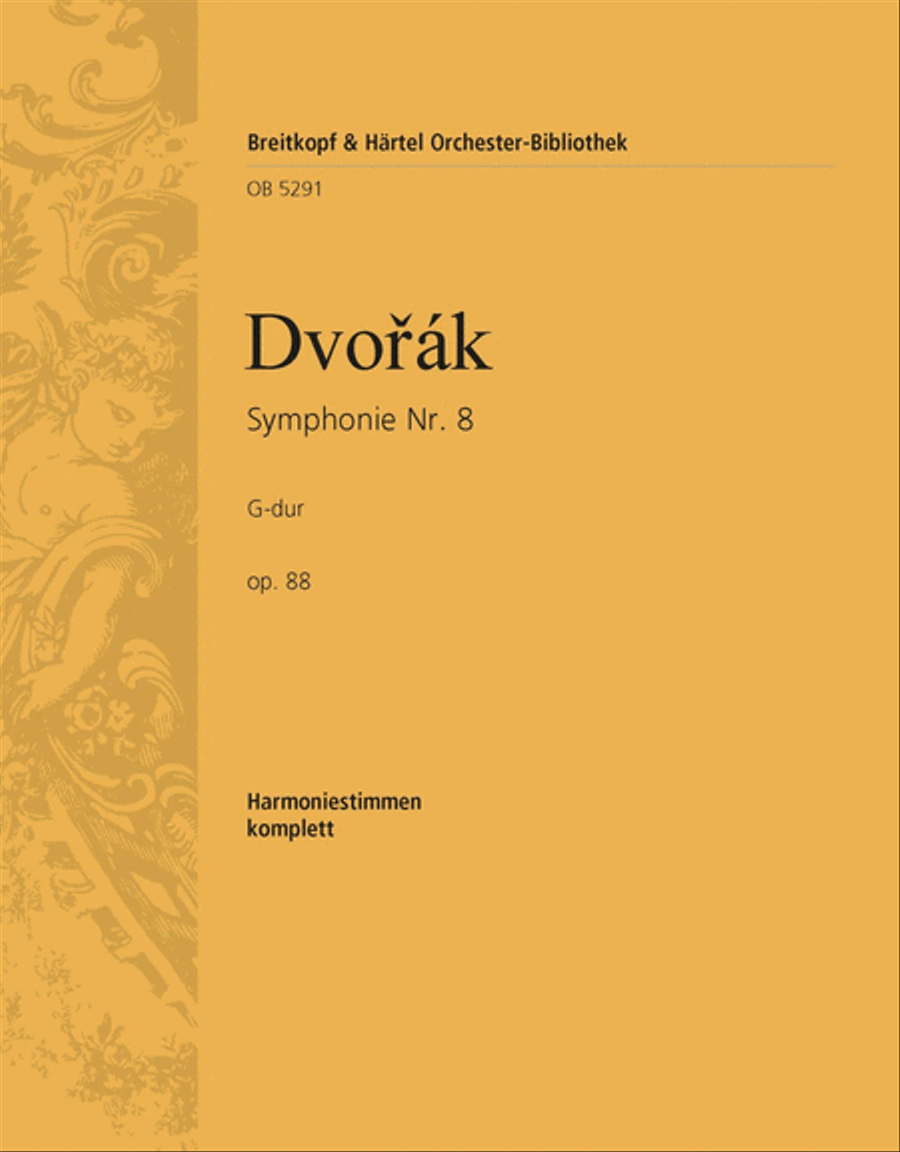 Symphony No. 8 in G major Op. 88 Orchestra scores gallery preview page 1