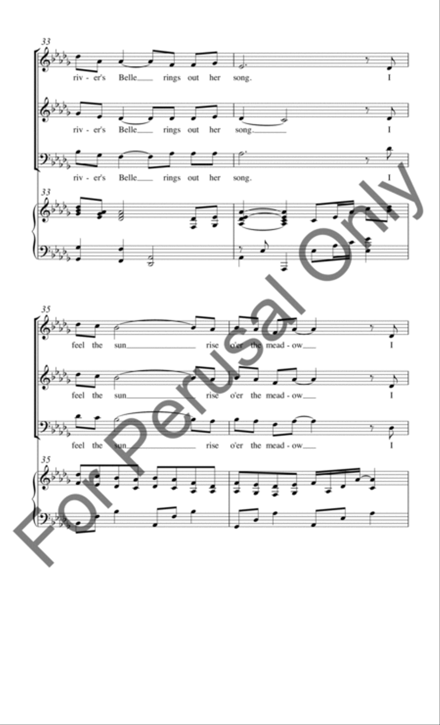 Green Coffee Grows 3-Part scores gallery preview page 7
