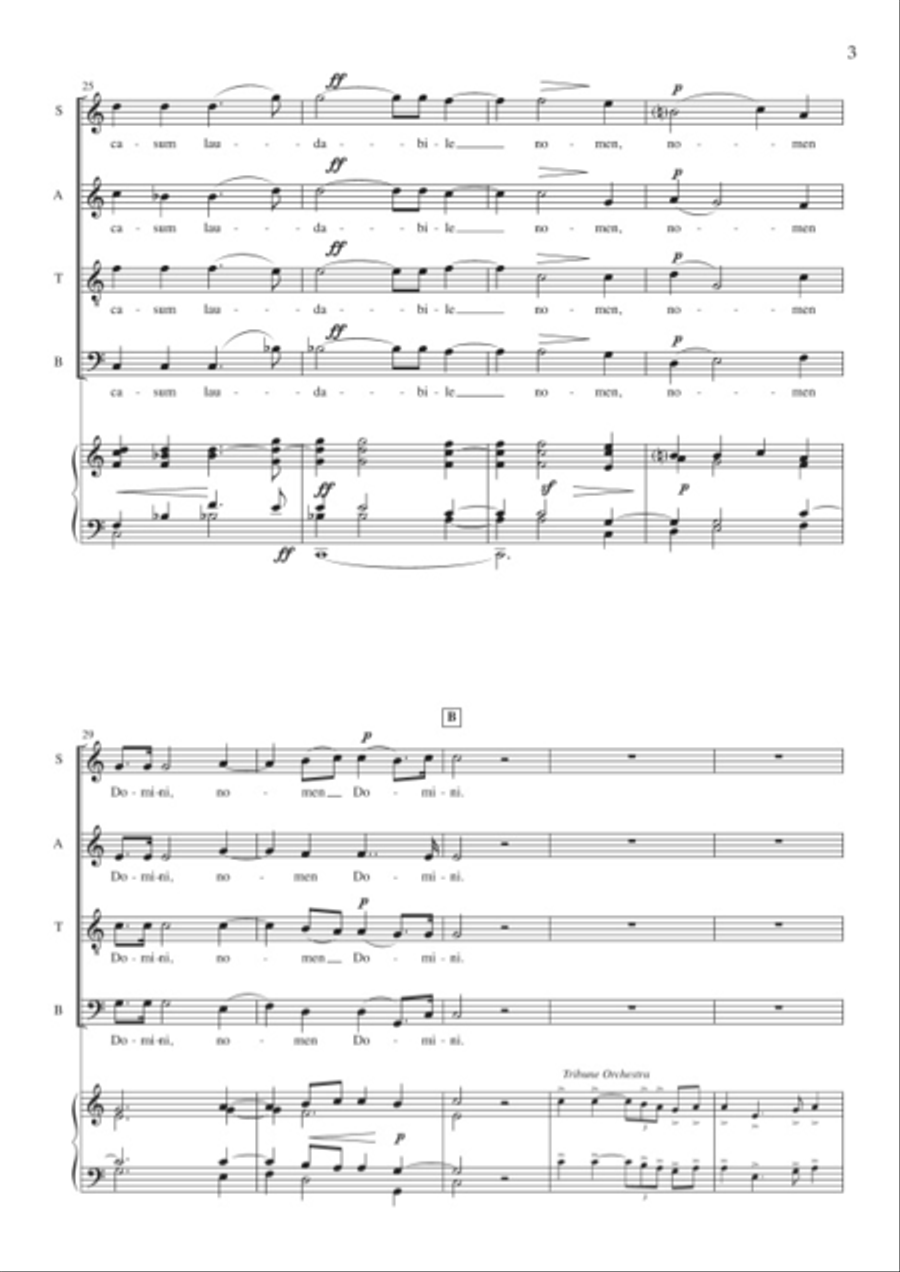 Psaume 112 4-Part scores gallery preview page 4