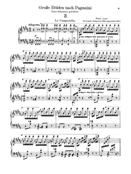 Liszt: La Campanella