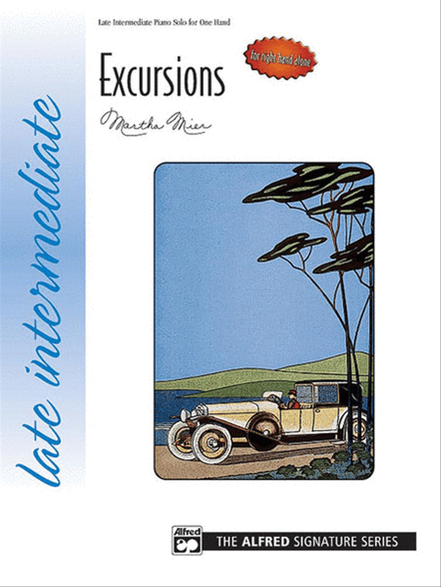 Excursions (for right hand alone) Piano Solo scores gallery preview page 1