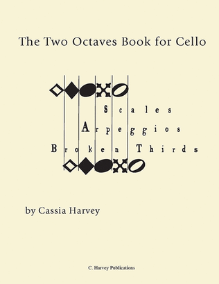 Book cover for The Two Octaves Book for Cello