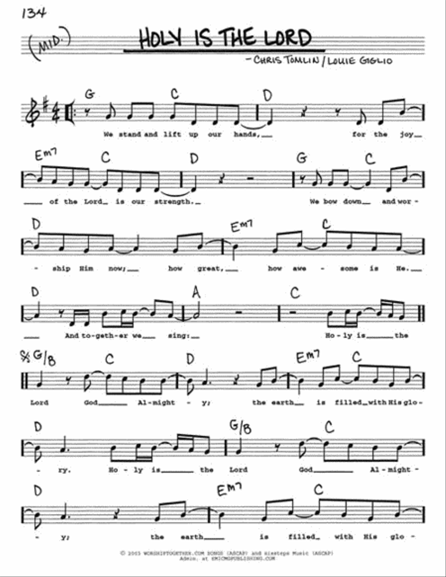 The Real Worship Book The Real Worship Book Piano scores gallery preview page 7