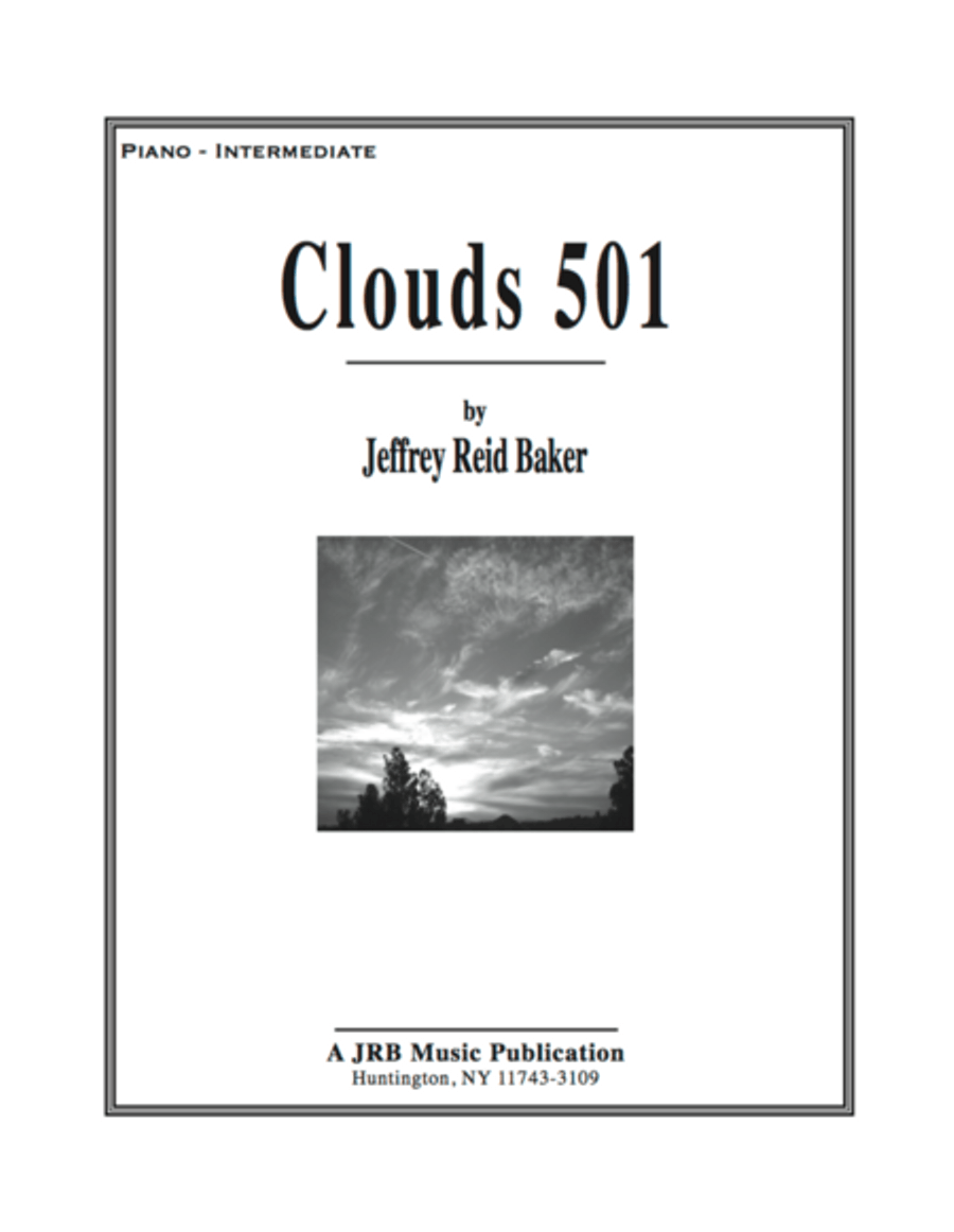 Clouds 501 Clouds 501 Piano Solo scores gallery preview page 1