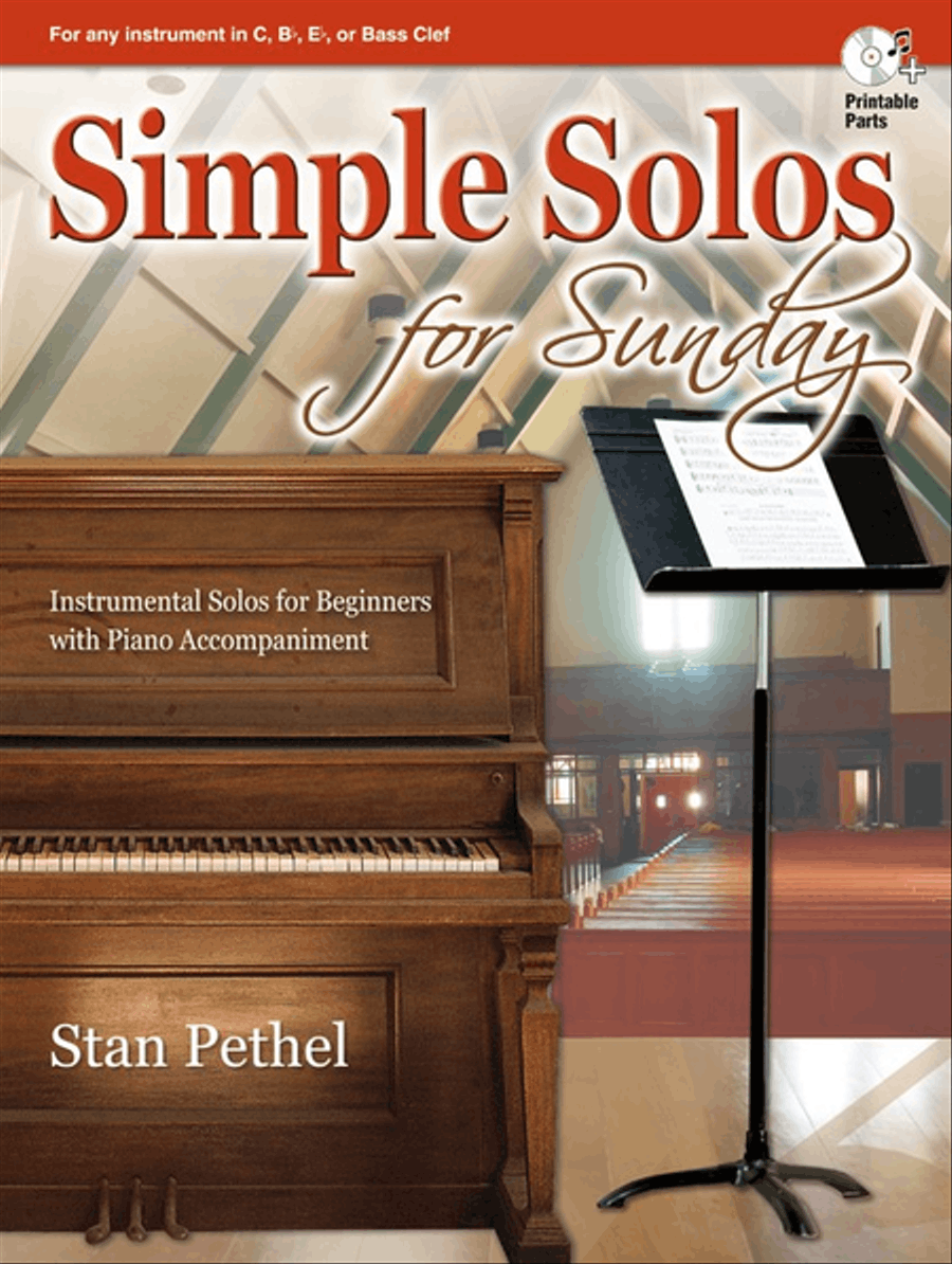 Simple Solos for Sunday Piano Accompaniment scores gallery preview page 1