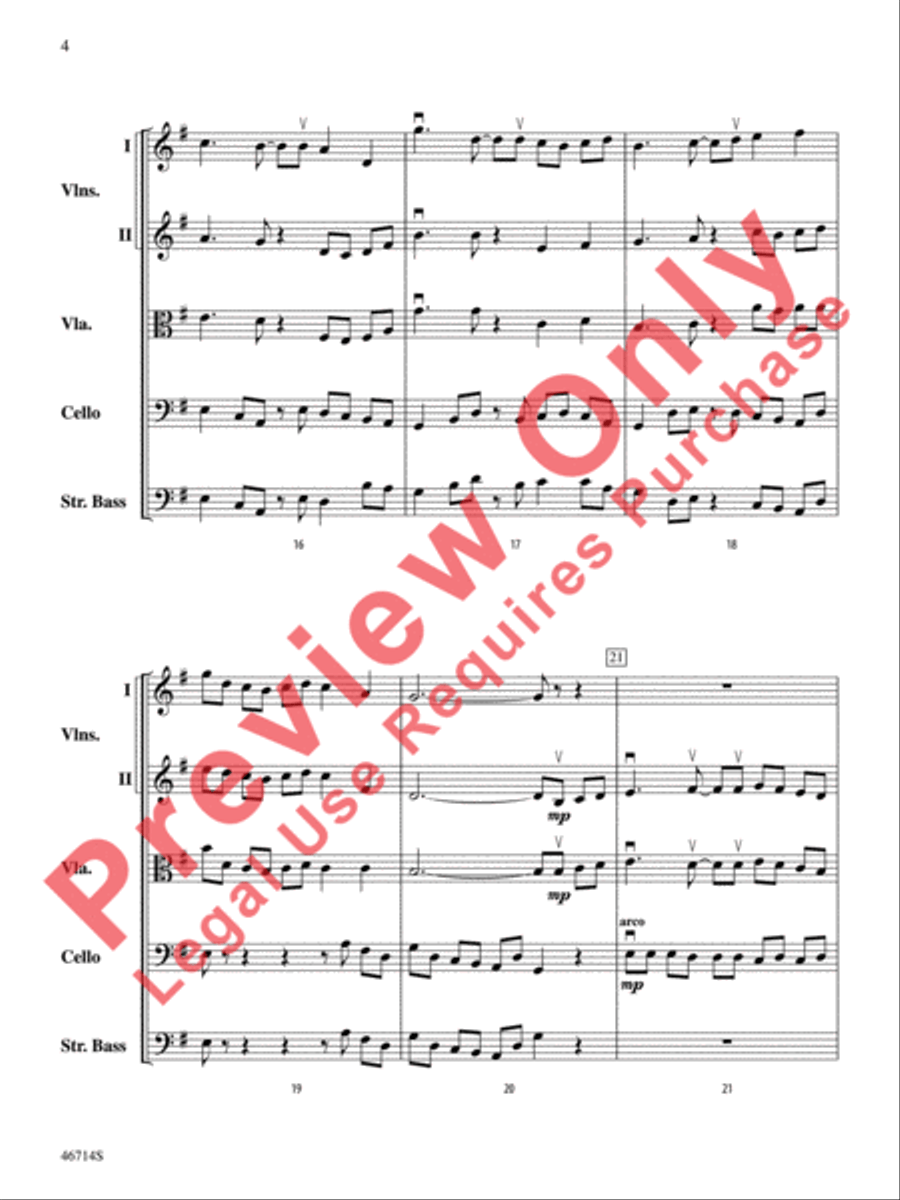 Yumiweeus String Orchestra scores gallery preview page 5