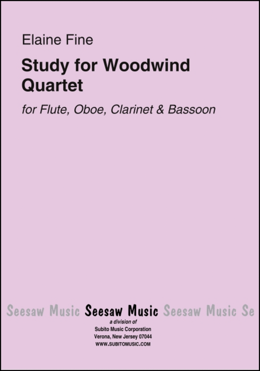 Study for Woodwind Quartet