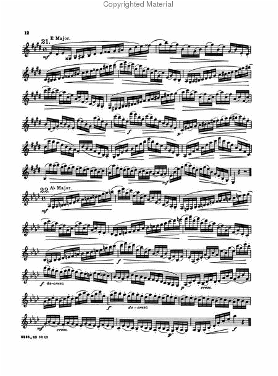 416 Progressive Daily Studies B-Flat Clarinet scores gallery preview page 3