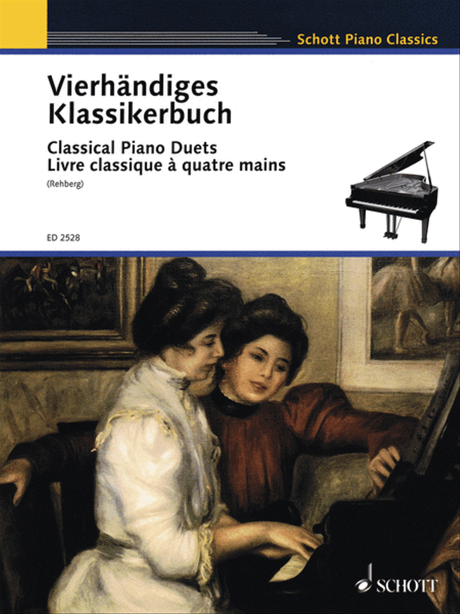 Classical Piano Duets Piano Duet scores gallery preview page 1