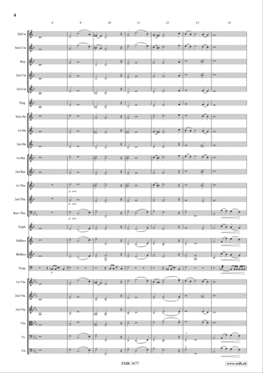 Farinelli Brass Band scores gallery preview page 4