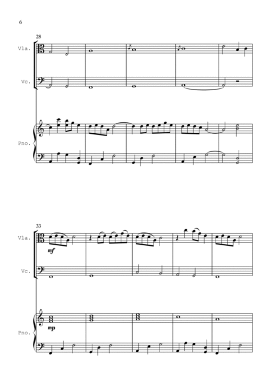 Forbidden Colours Forbidden Colours Cello scores gallery preview page 6
