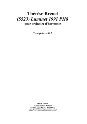Thérèse Brenet: (5523) Luminet 1991 PH8 for concert band, Bb trumpet 2 part
