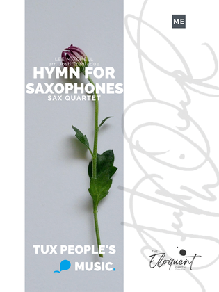 Book cover for Hymn for Saxophones