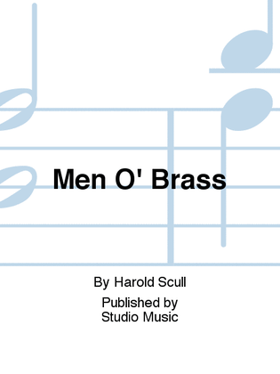 Book cover for Men O' Brass