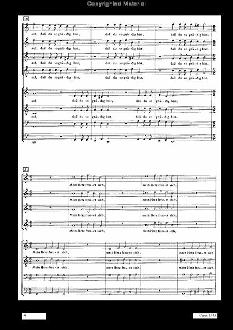 Ich hoffe aber darauf Choir scores gallery preview page 5
