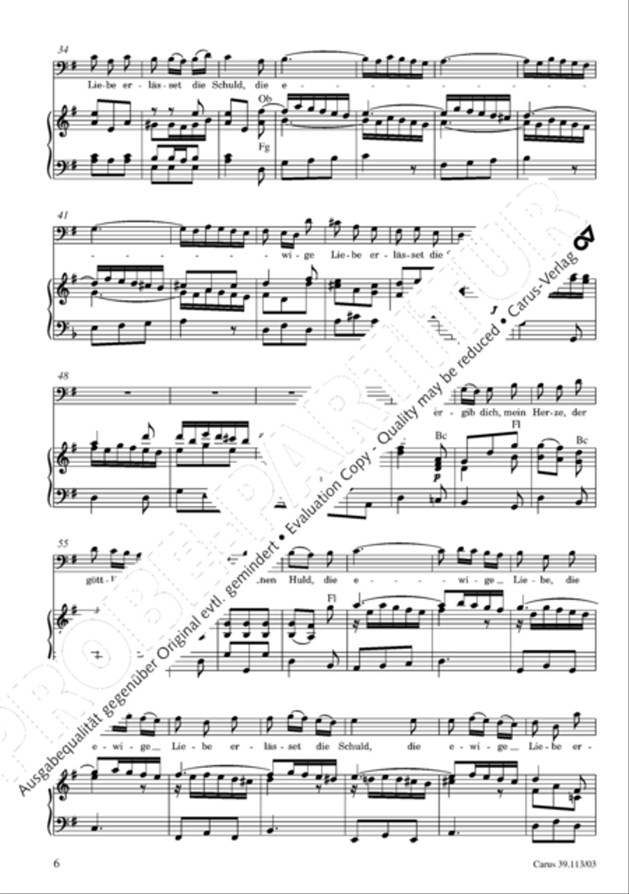 O where shall I now go (Wo soll ich fliehen hin) 4-Part scores gallery preview page 7