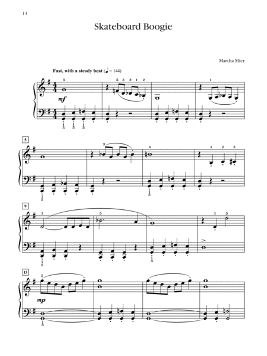 Musical Impressions, Book 2 Easy Piano scores gallery preview page 10