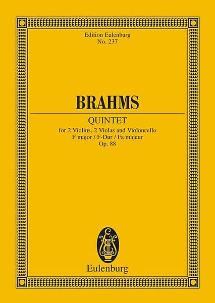 String Quintet in F Major, Op. 88
