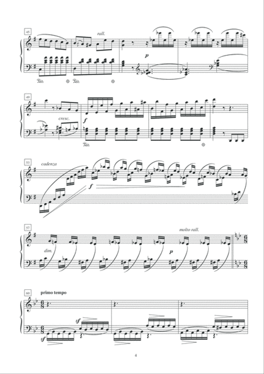 Rapsòdia sobre motius del profeta de Meyerbeer Piano Solo scores gallery preview page 6