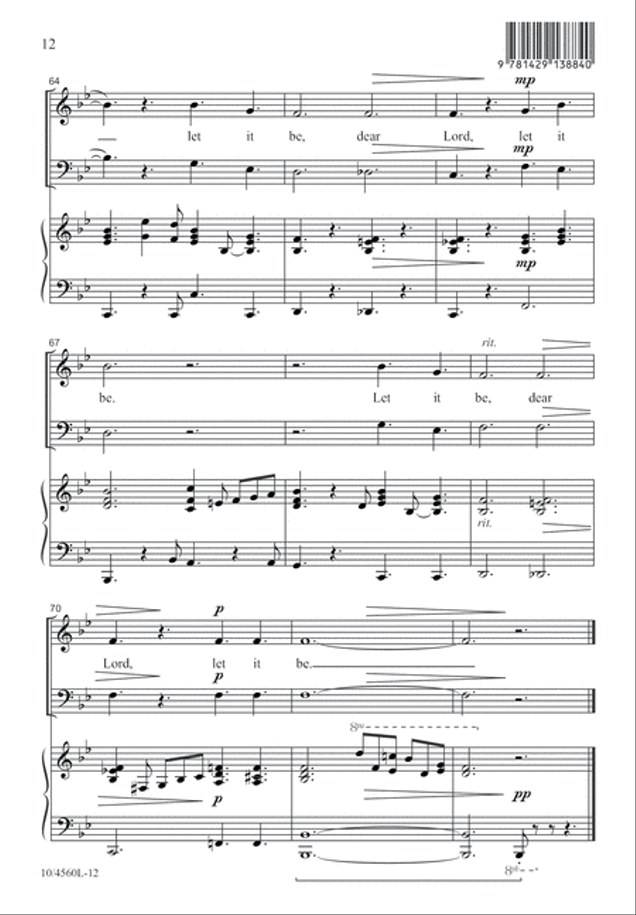 Just a Closer Walk 2-Part scores gallery preview page 12