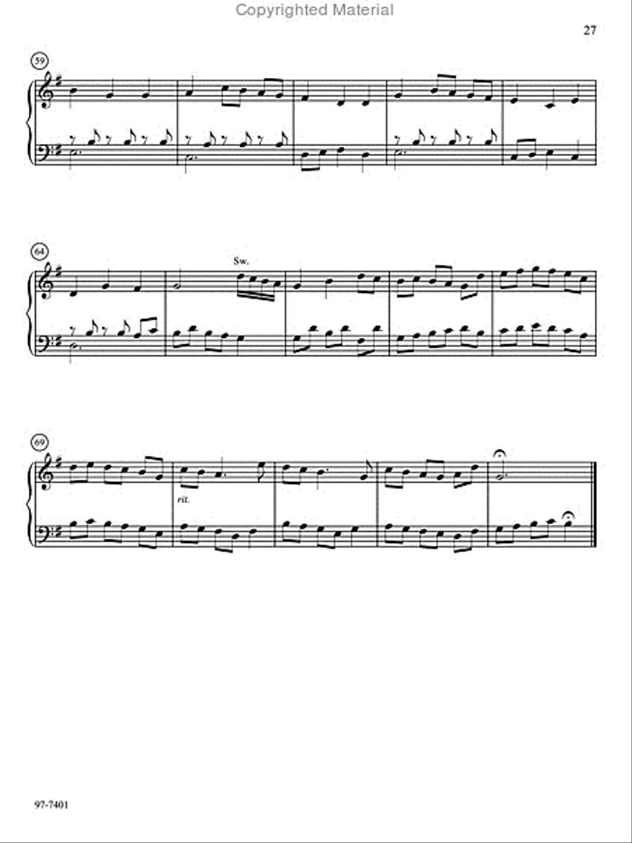 This Wondrous Mystery: Ten Preludes on Communion Hymns for Manuals Organ scores gallery preview page 24