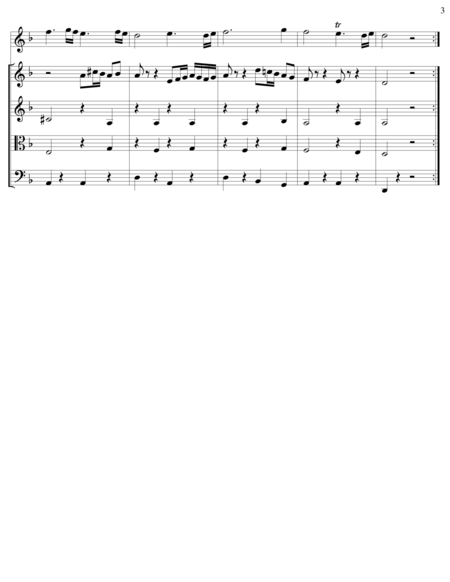 Flute Quintet in D minor