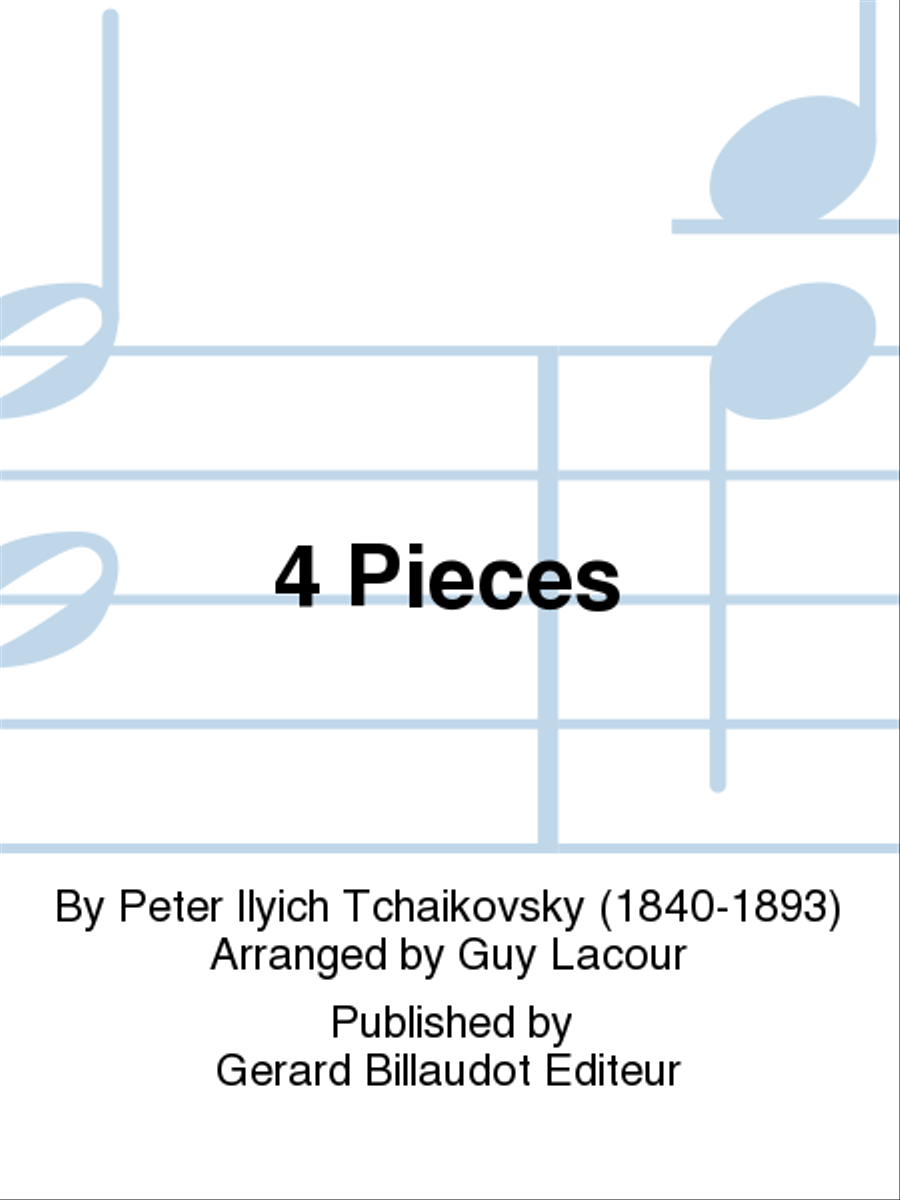 4 Pieces 4 Pieces Orchestra scores gallery preview page 1