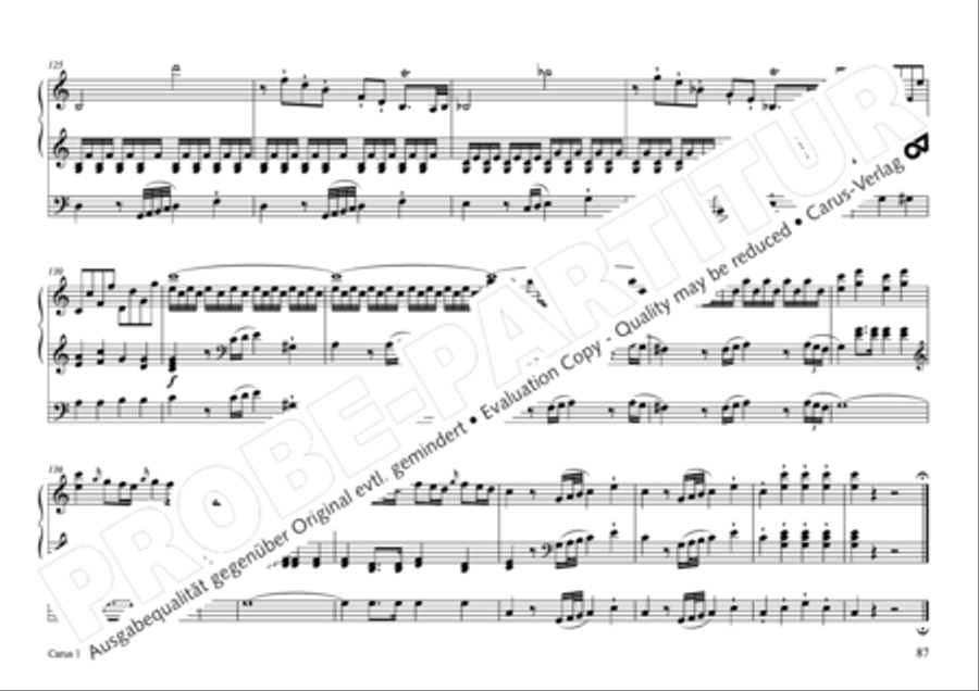 17 Church sonatas Organ Solo scores gallery preview page 88