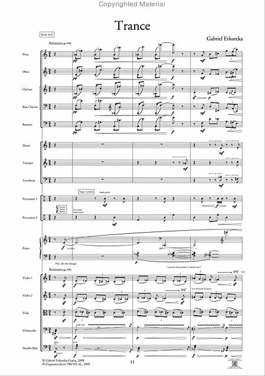 Trance Piano scores gallery preview page 2