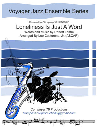 Book cover for Loneliness Is Just A Word