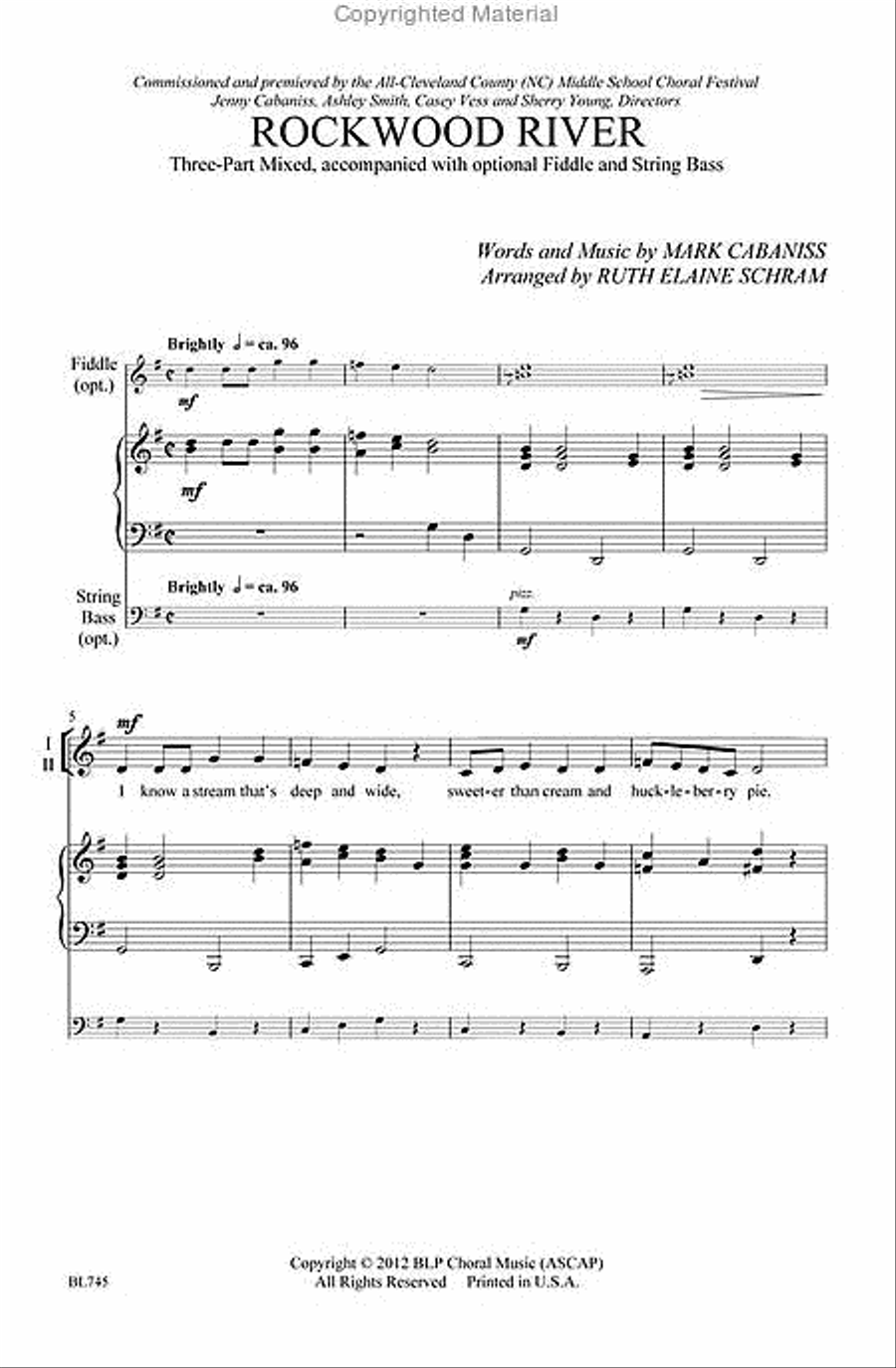 Rockwood River Rockwood River Choir scores gallery preview page 2
