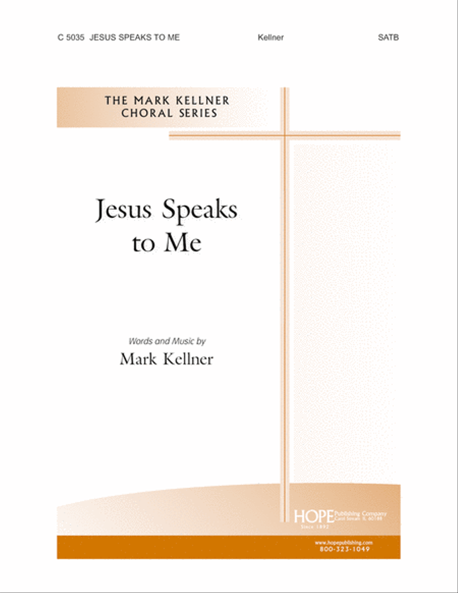 Jesus Speaks to Me Choir scores gallery preview page 1