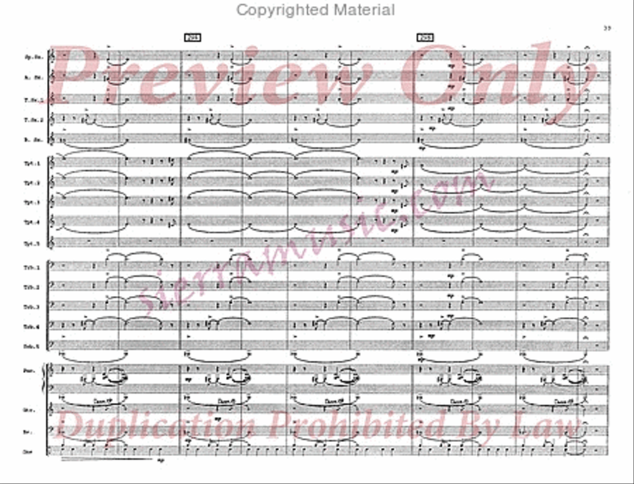 Temple Street Temple Street Jazz Ensemble scores gallery preview page 34