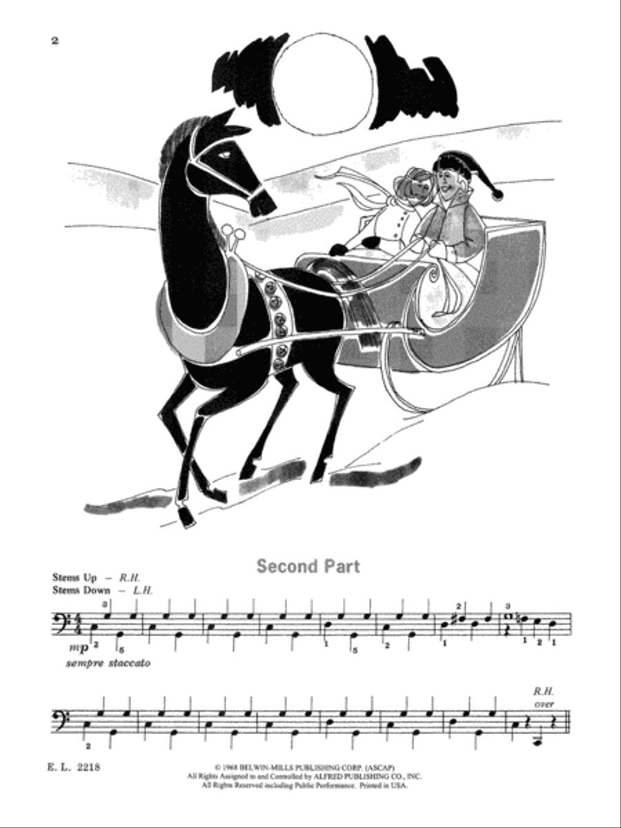 Christmas Music Piano Method scores gallery preview page 3